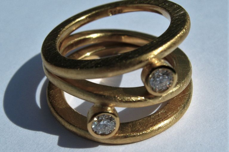 Hildegard Rösch Goldschmiedekurs Ring